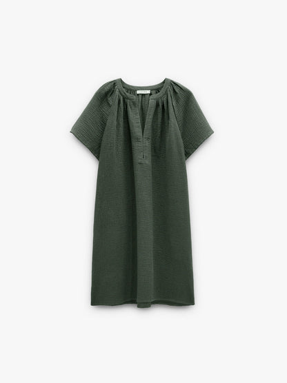 Plain Dress With 100% Cotton