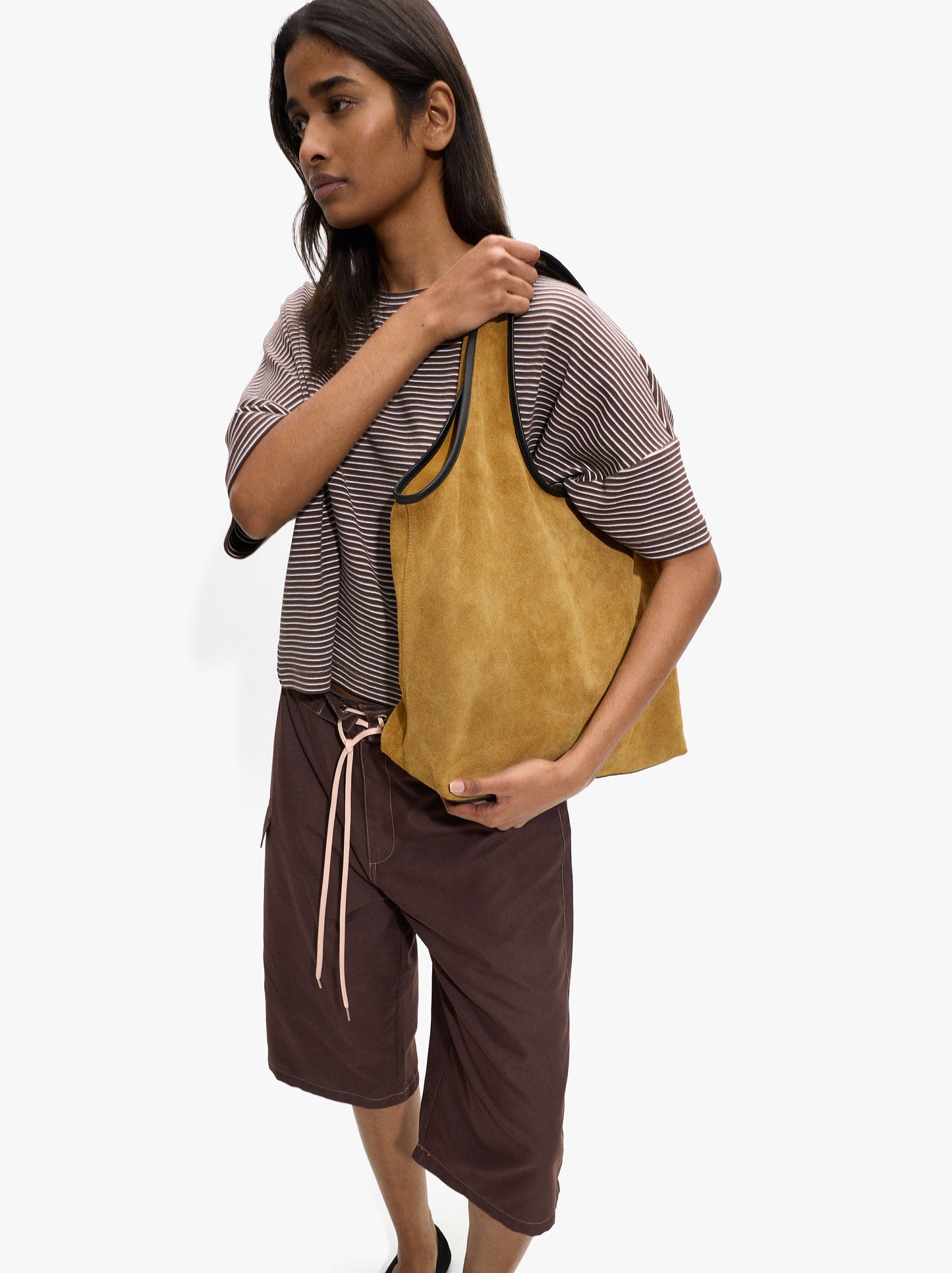 Leather Shopper Bag