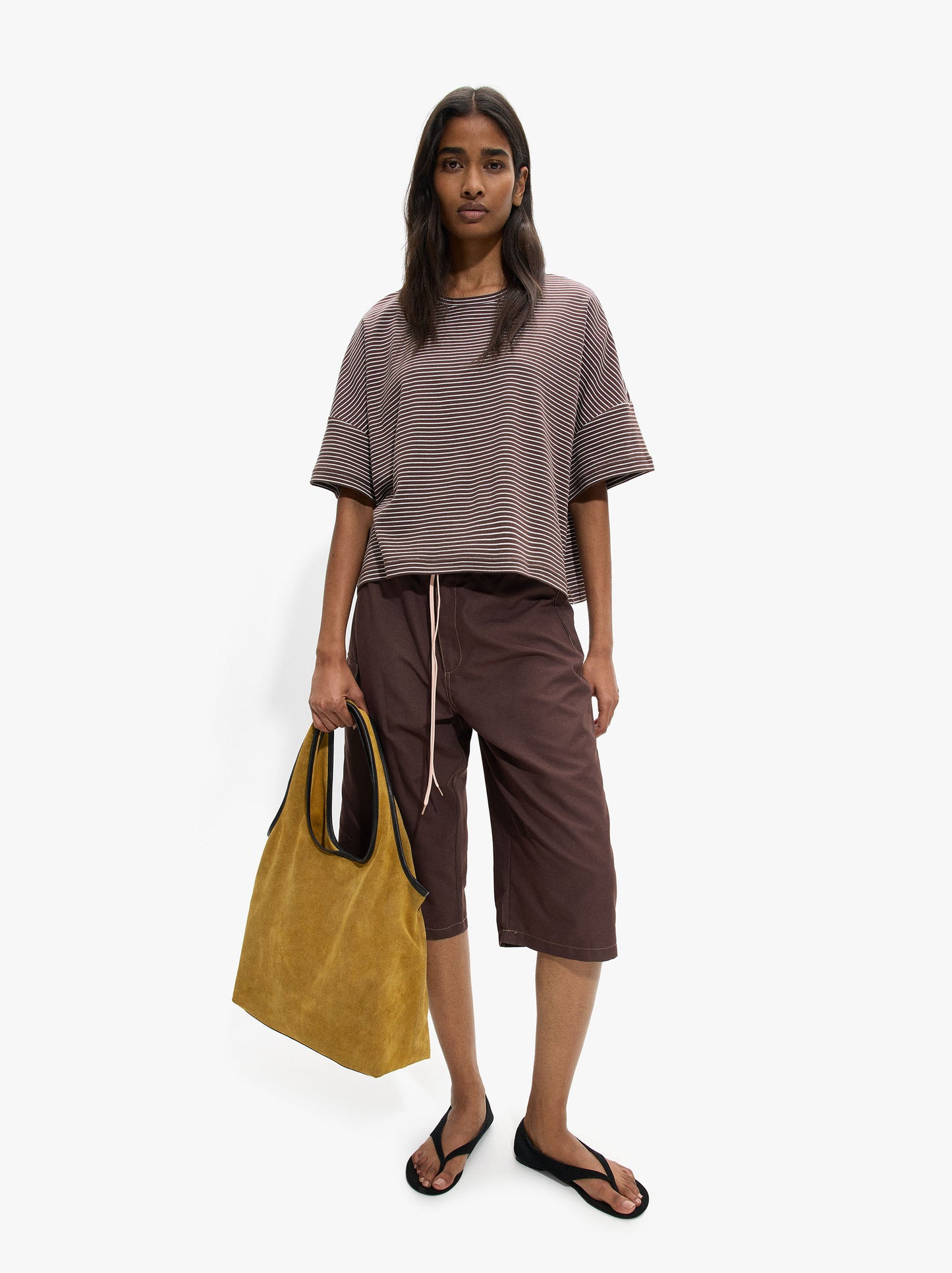 Leather Shopper Bag