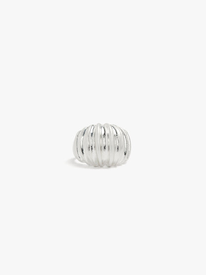 Ring With Scratched Effect