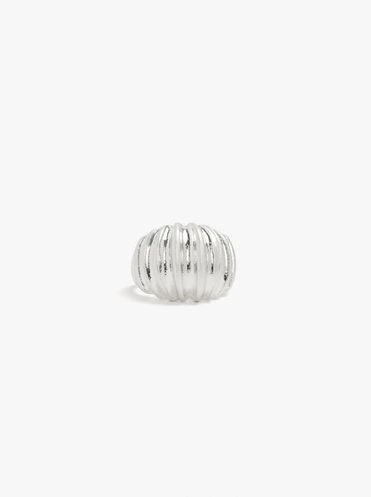 Ring With Scratched Effect