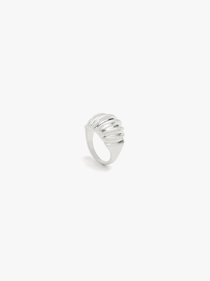 Ring With Scratched Effect