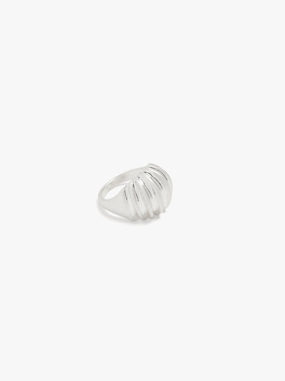 Ring With Scratched Effect