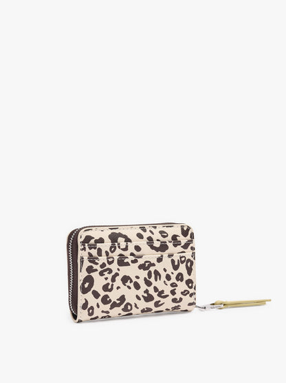 Printed Animal Wallet Xs