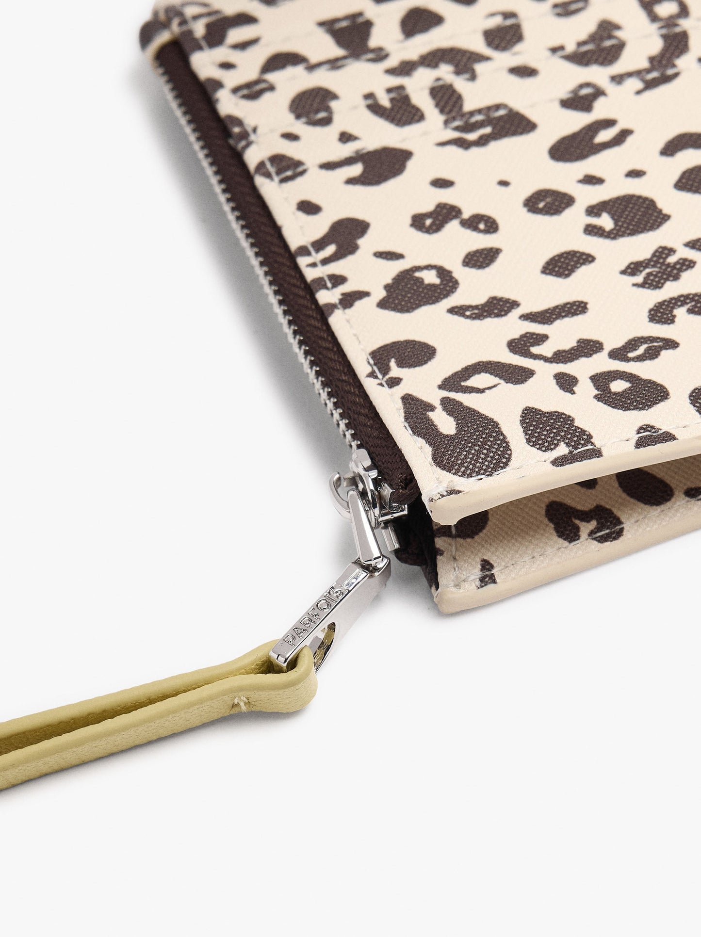 Card Holder With Printed Animal Pattern