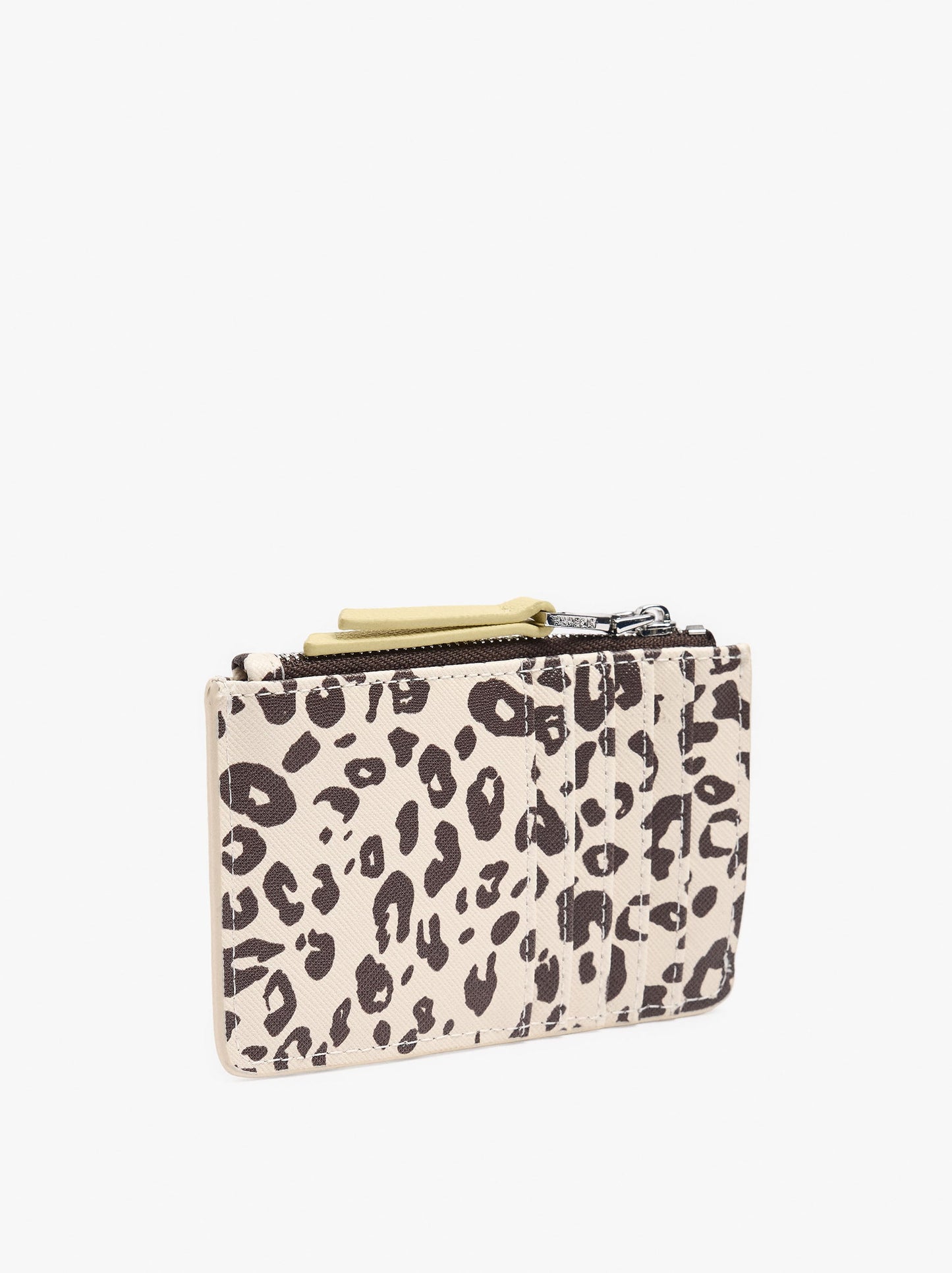 Card Holder With Printed Animal Pattern