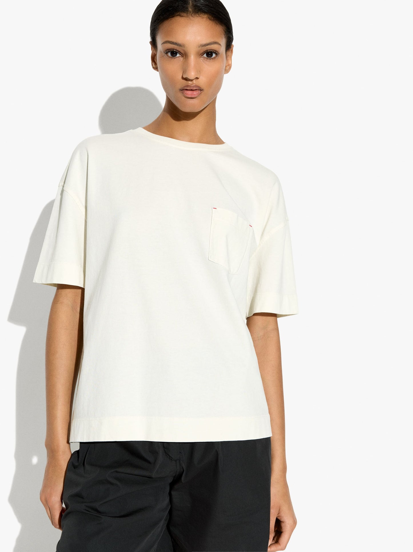 Plain Cotton T-Shirt With Pocket