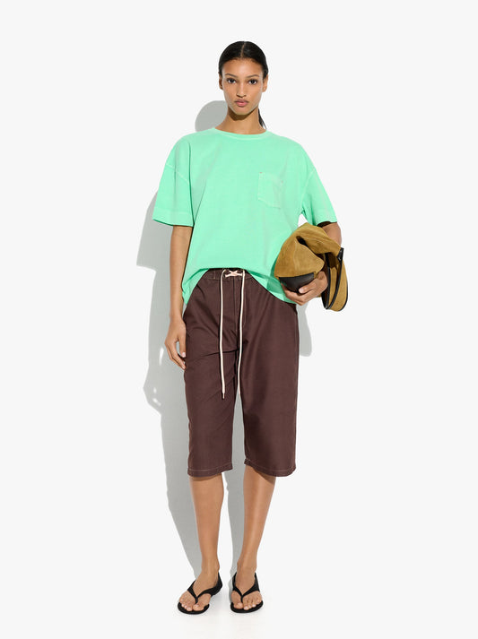 Plain Cotton T-Shirt With Pocket