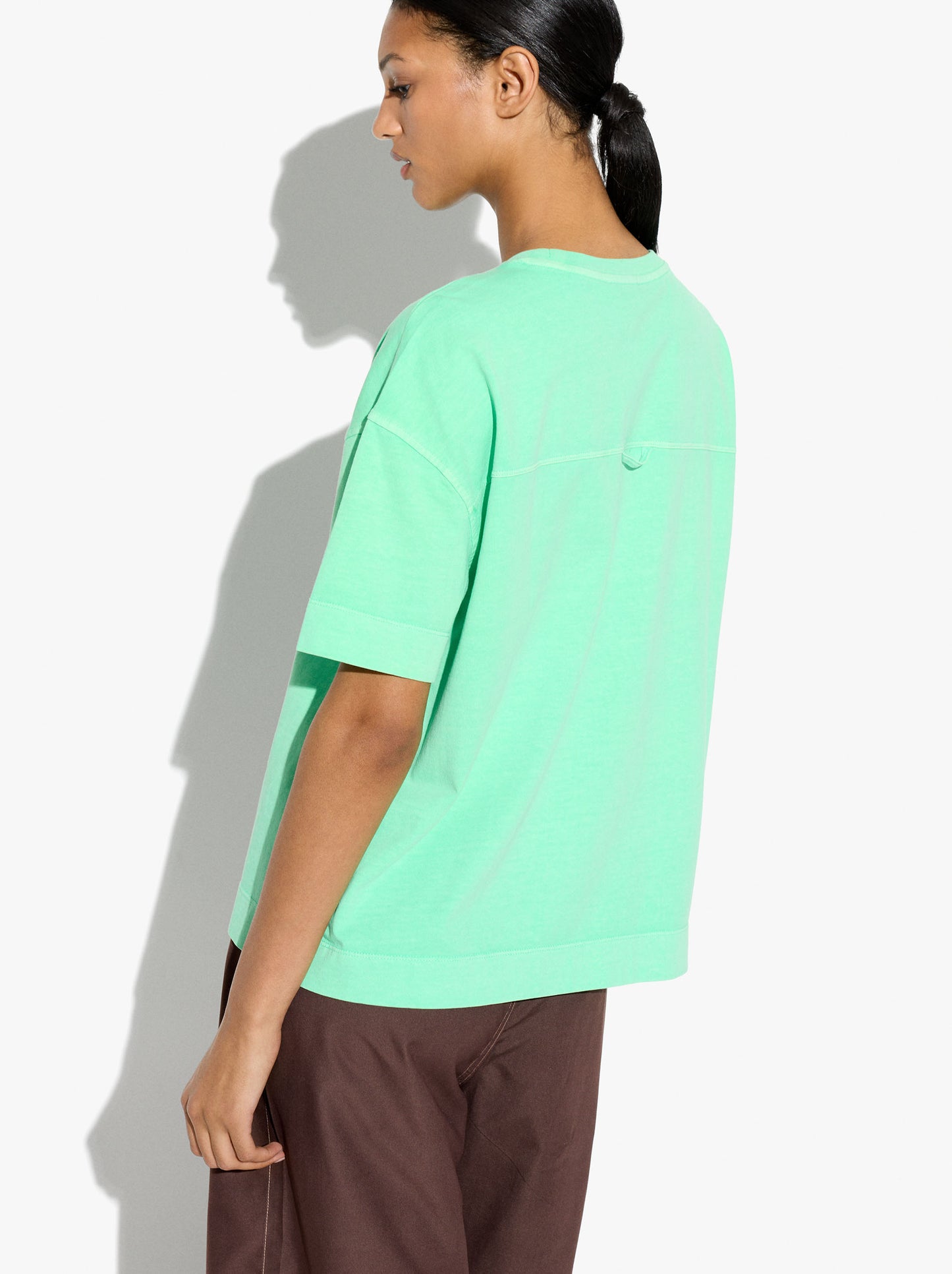 Plain Cotton T-Shirt With Pocket