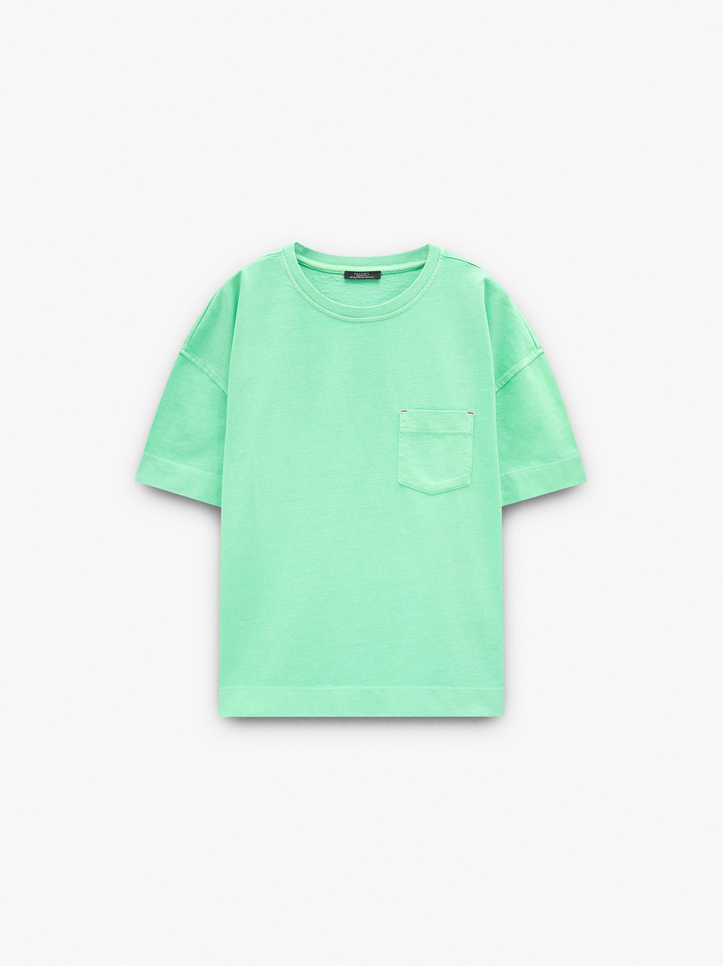 Plain Cotton T-Shirt With Pocket
