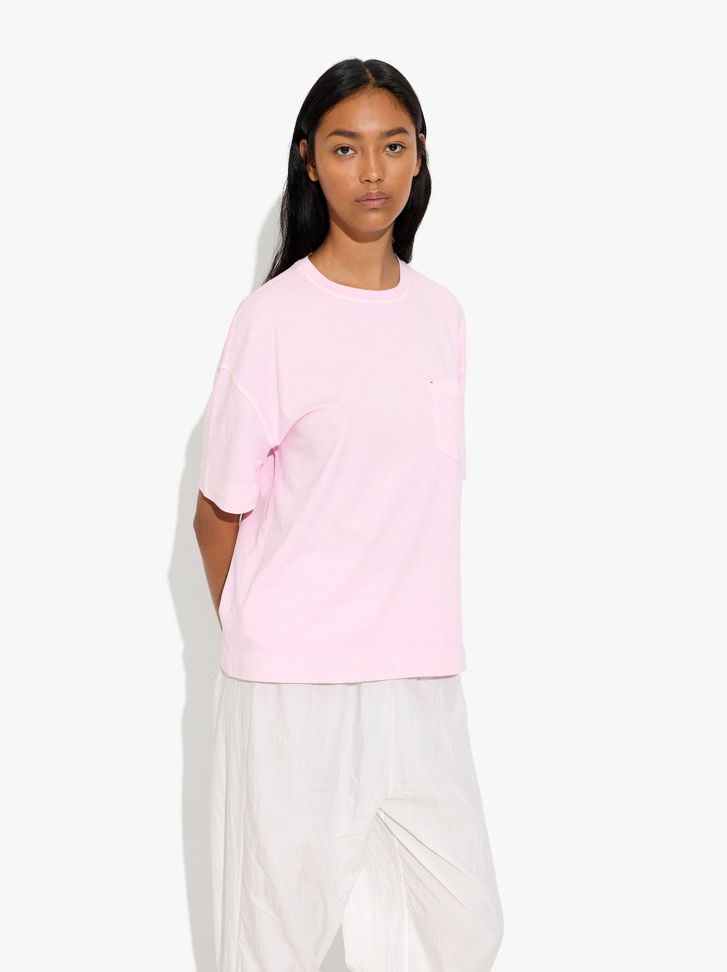 Plain Cotton T-Shirt With Pocket