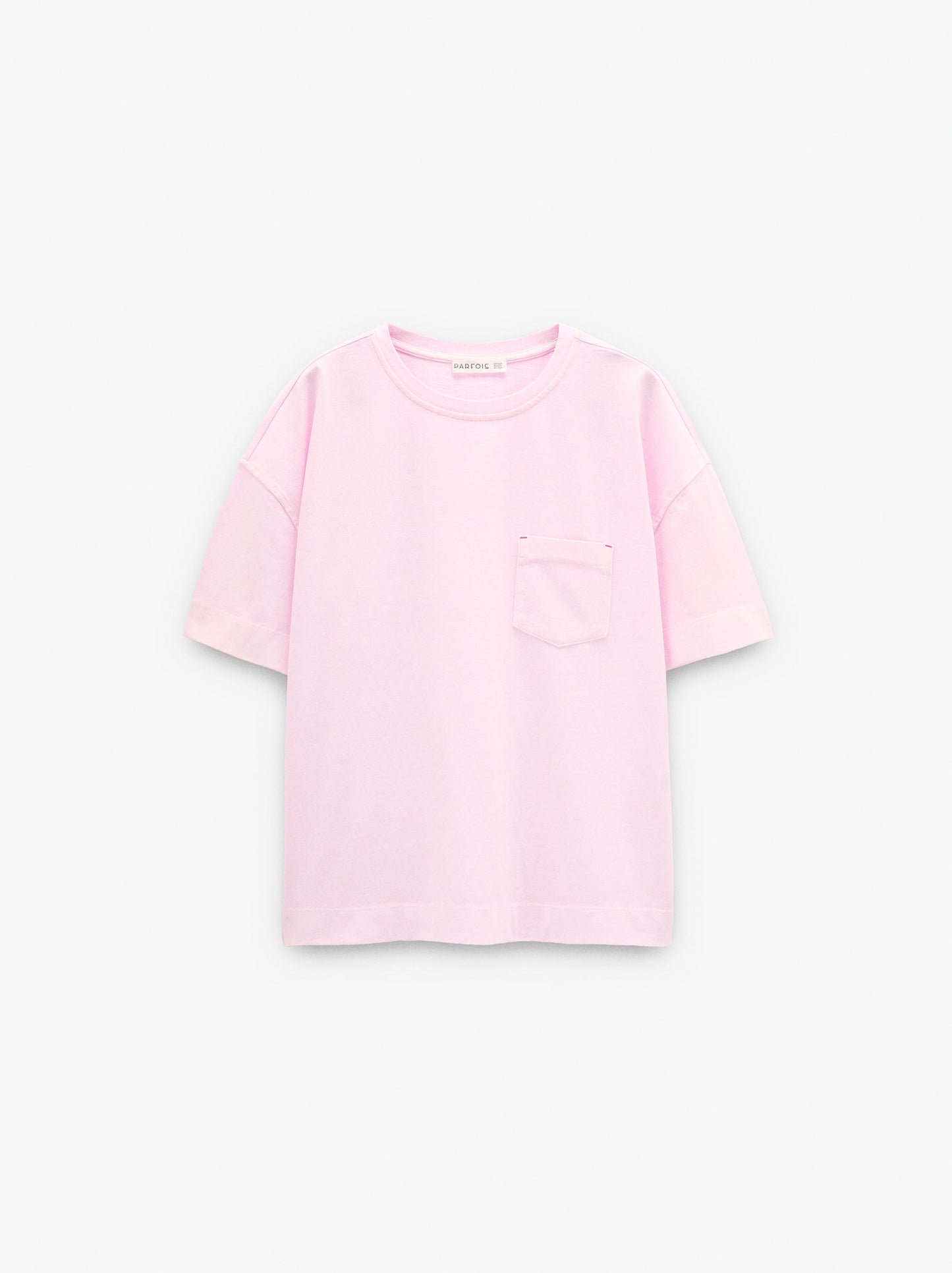 Plain Cotton T-Shirt With Pocket