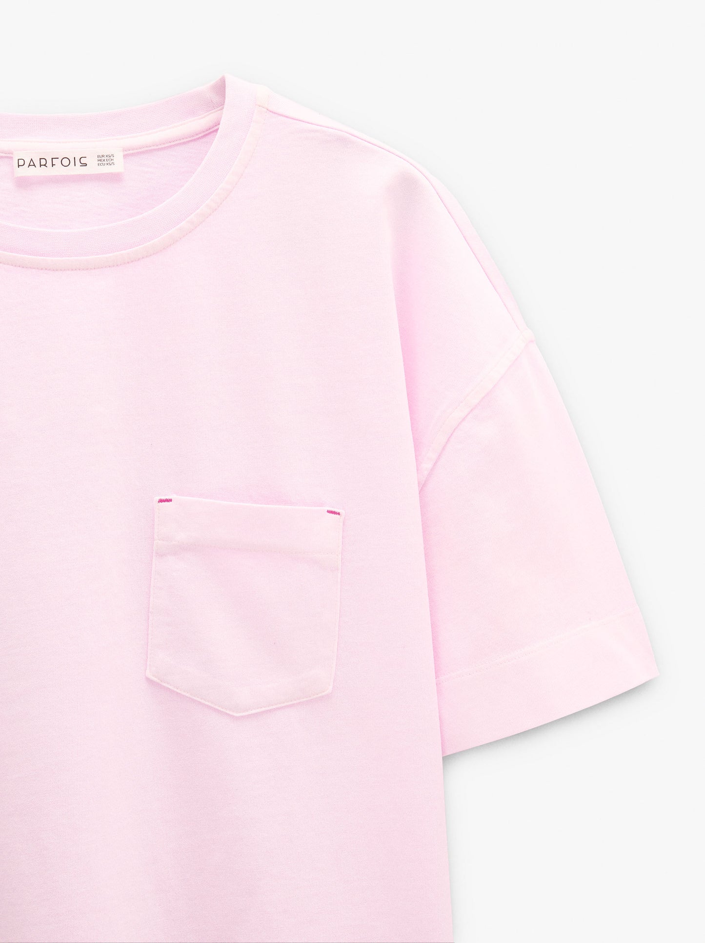 Plain Cotton T-Shirt With Pocket