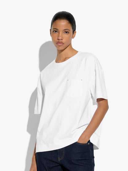 Plain Cotton T-Shirt With Pocket