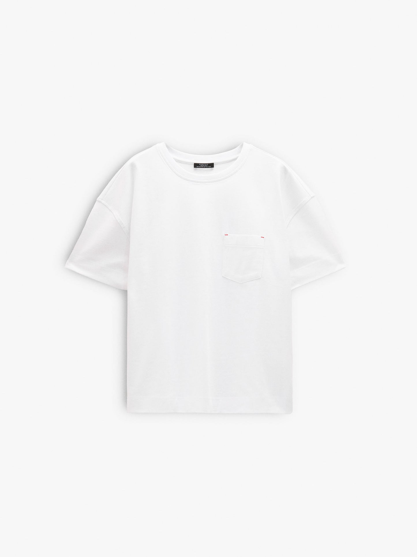 Plain Cotton T-Shirt With Pocket