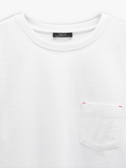 Plain Cotton T-Shirt With Pocket