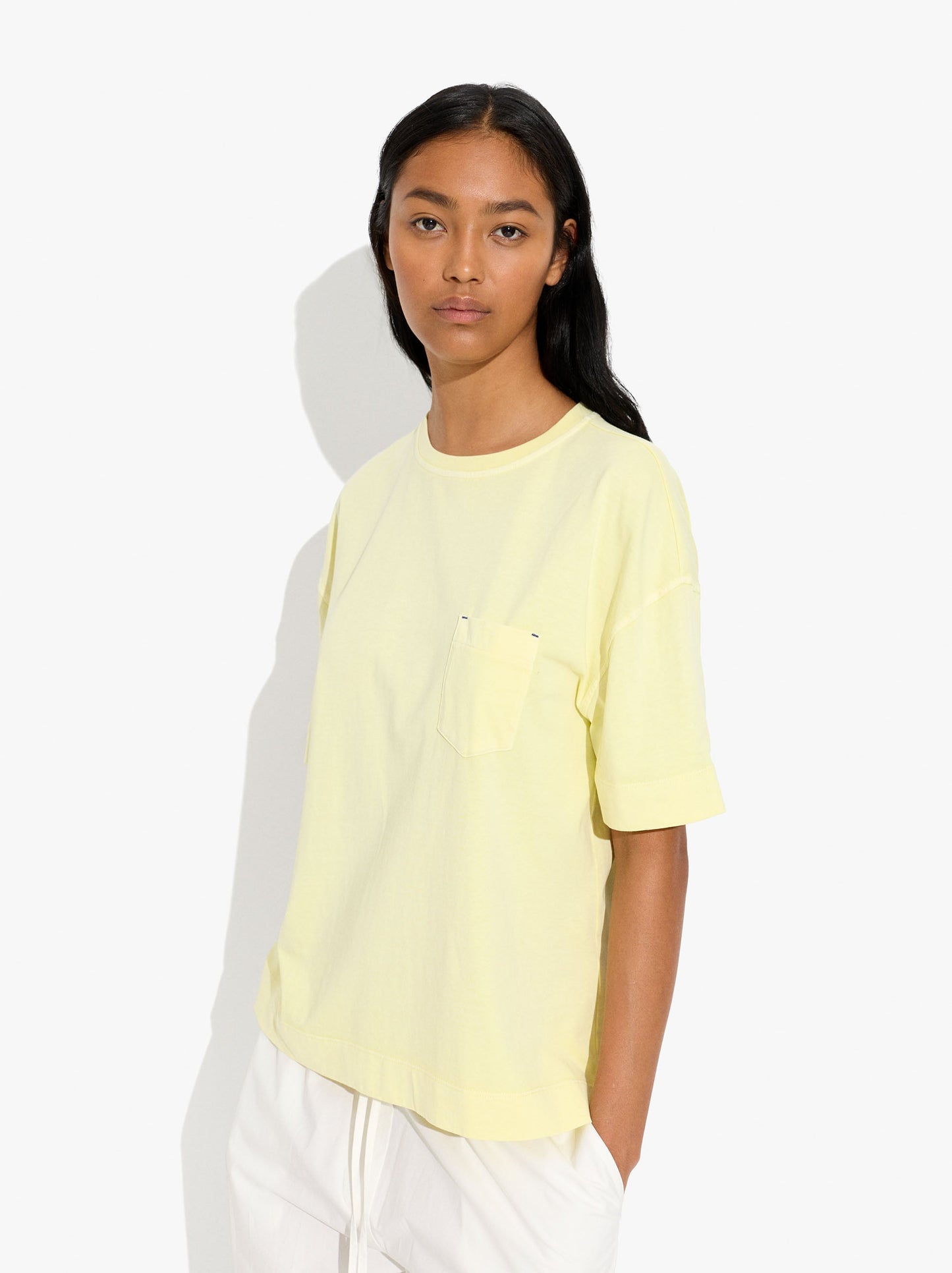 Plain Cotton T-Shirt With Pocket