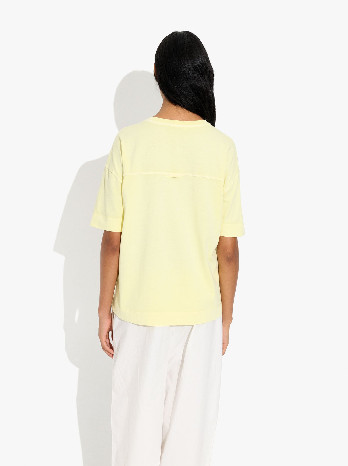 Plain Cotton T-Shirt With Pocket