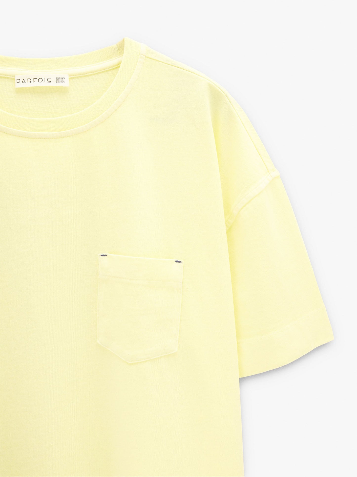 Plain Cotton T-Shirt With Pocket