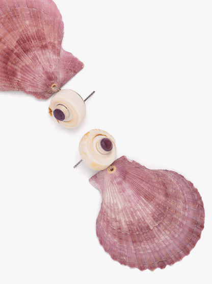 Long Earrings With Shells