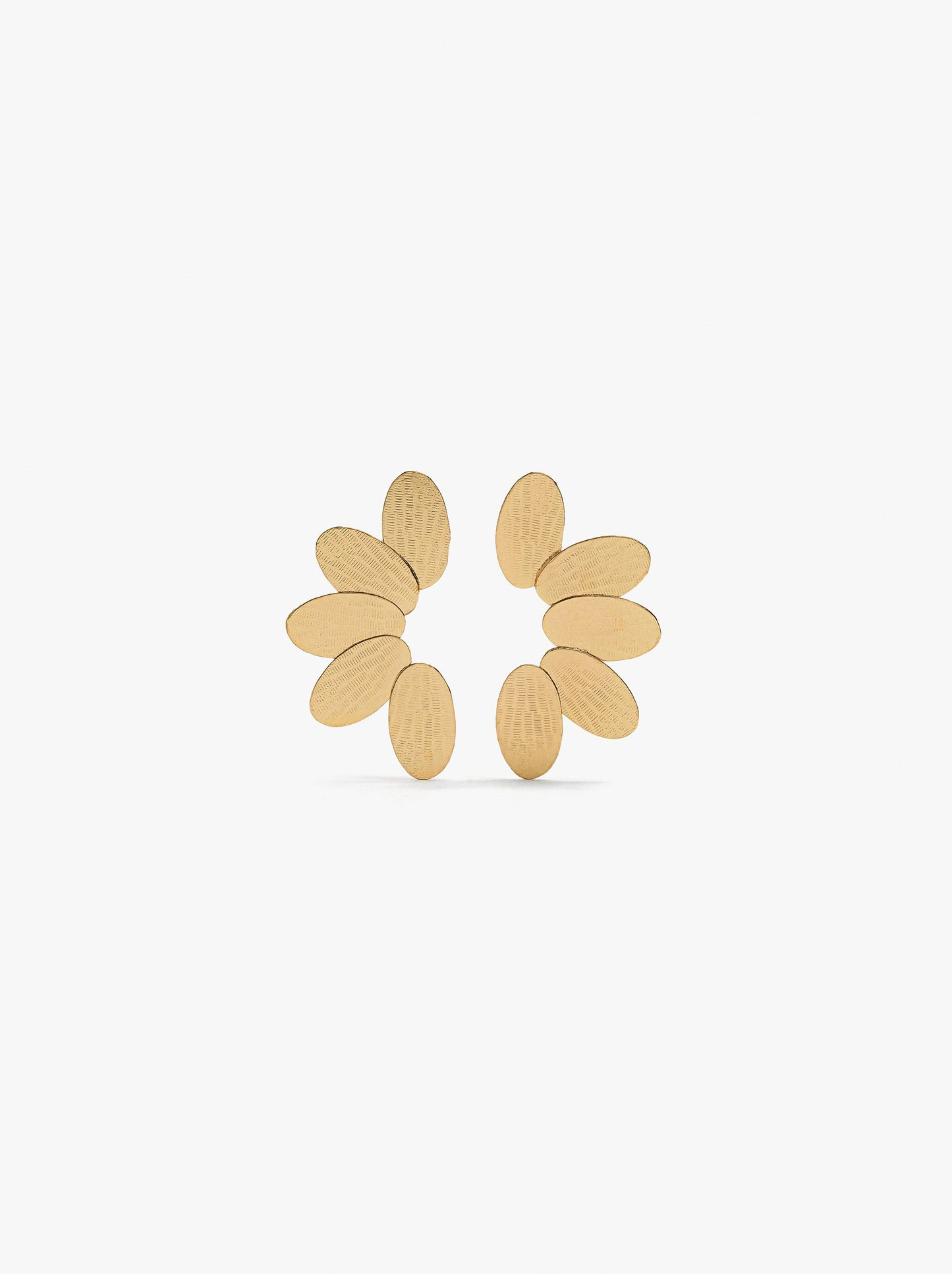 Half-Flower Earrings