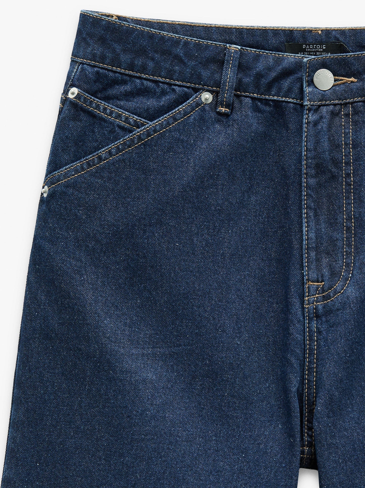Cropped Jeans With 100% Cotton