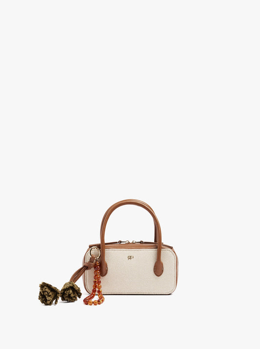Mini Bag With Fabric And Handle