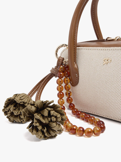 Mini Bag With Fabric And Handle