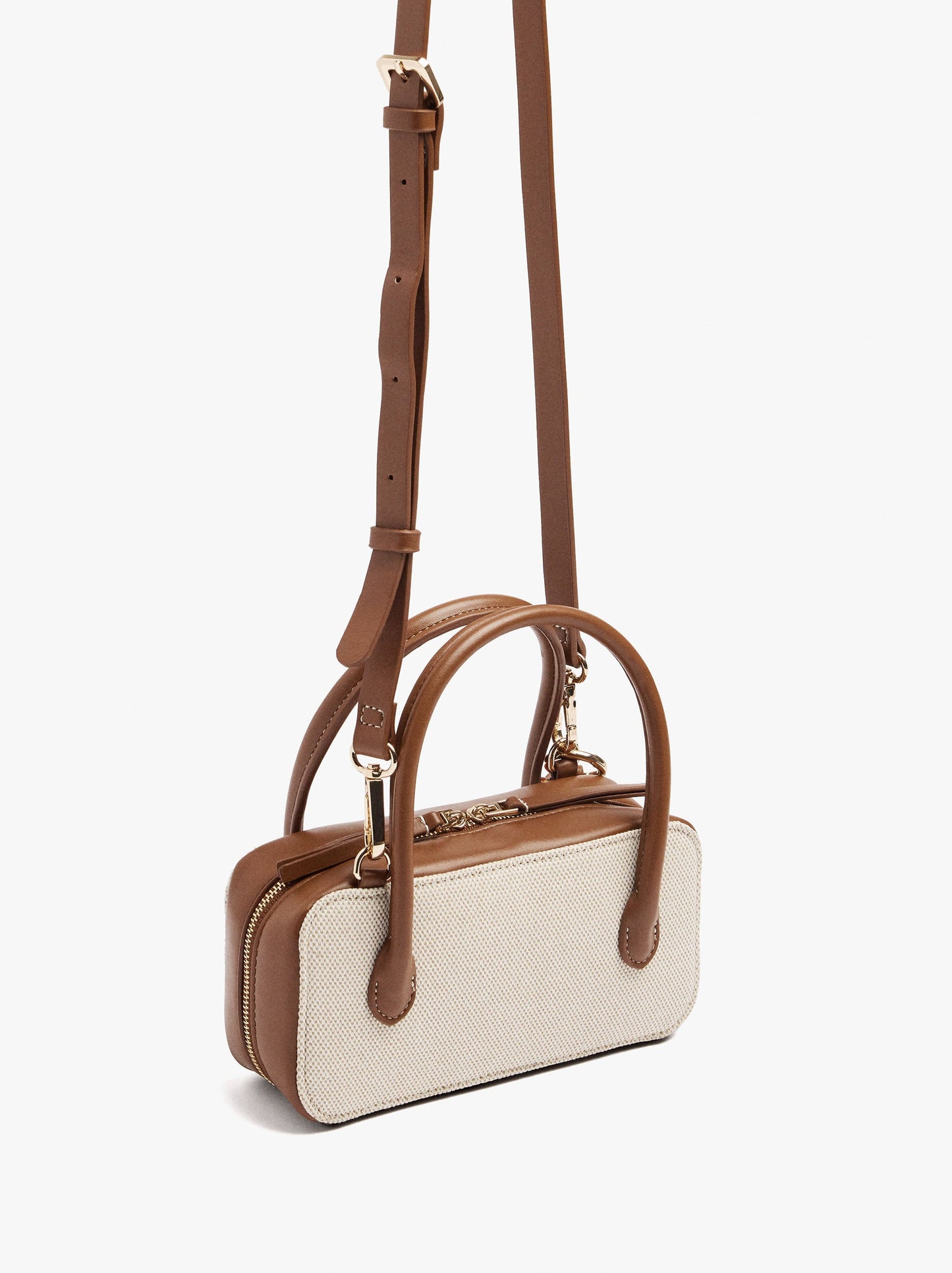 Mini Bag With Fabric And Handle