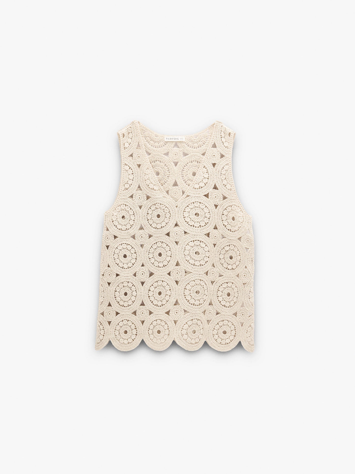Crochet Knit Top
