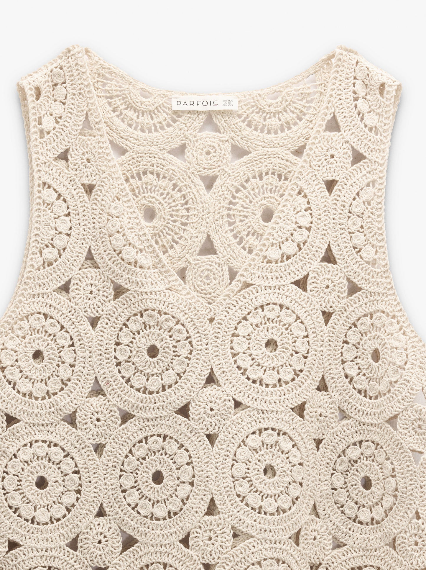 Crochet Knit Top