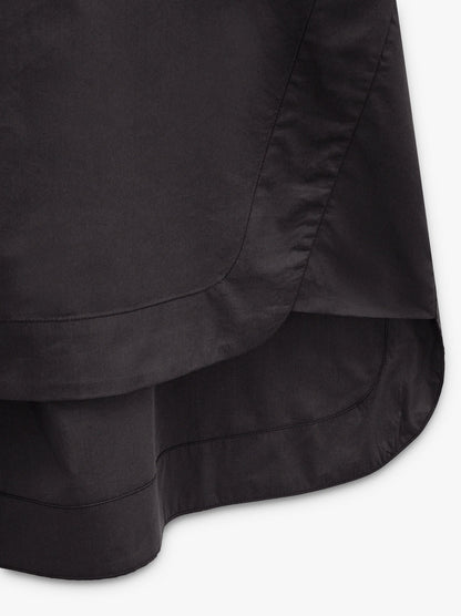 Blouse With A Silk And Cotton Blend