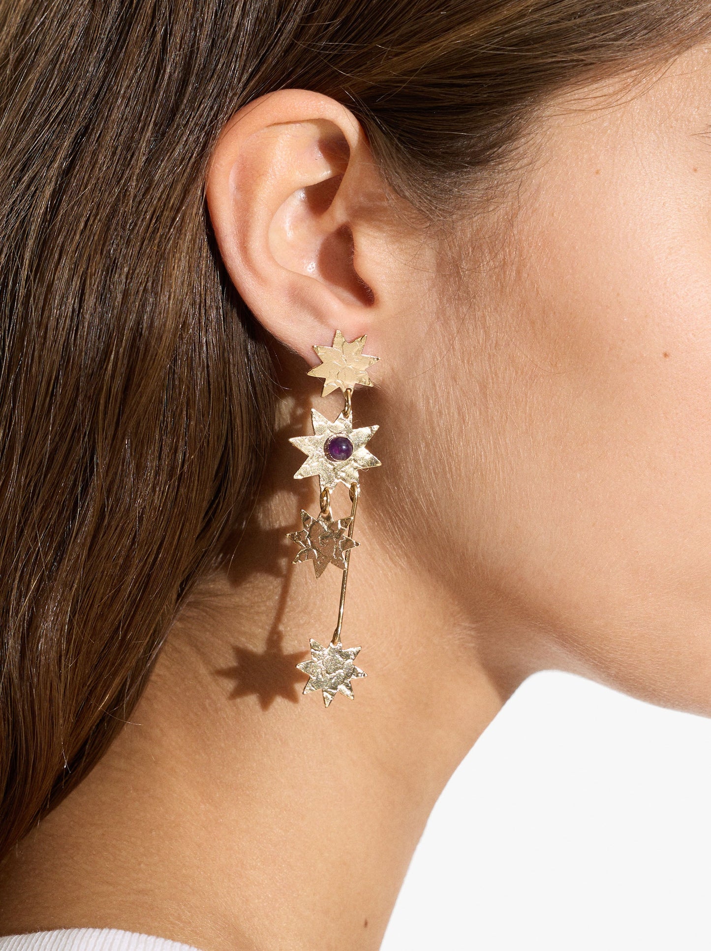 Long Earrings With Stars