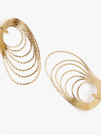 Long Earrings With Cascade Effect