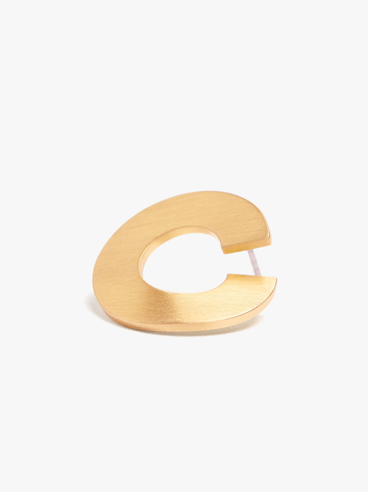 Hoop Earrings With Ear Jacket Effect