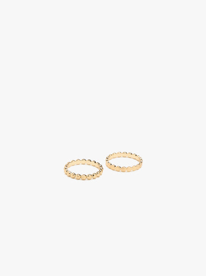 Set Of Rings With Spheres