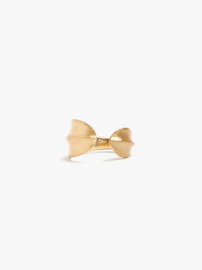 Open Ring With Embossed