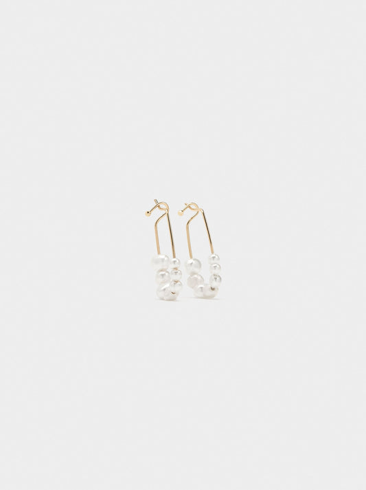 Long Earrings With Freshwater Pearls