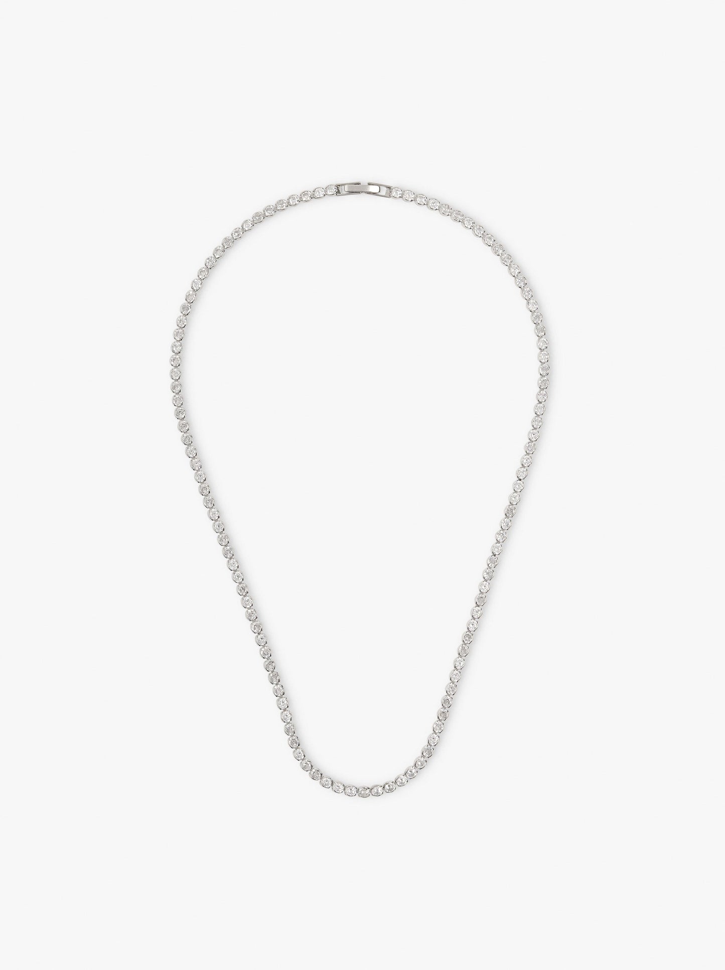 Set Necklace And Bracelet With Zirconia