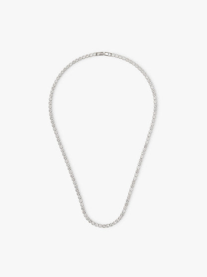 Set Necklace And Bracelet With Zirconia