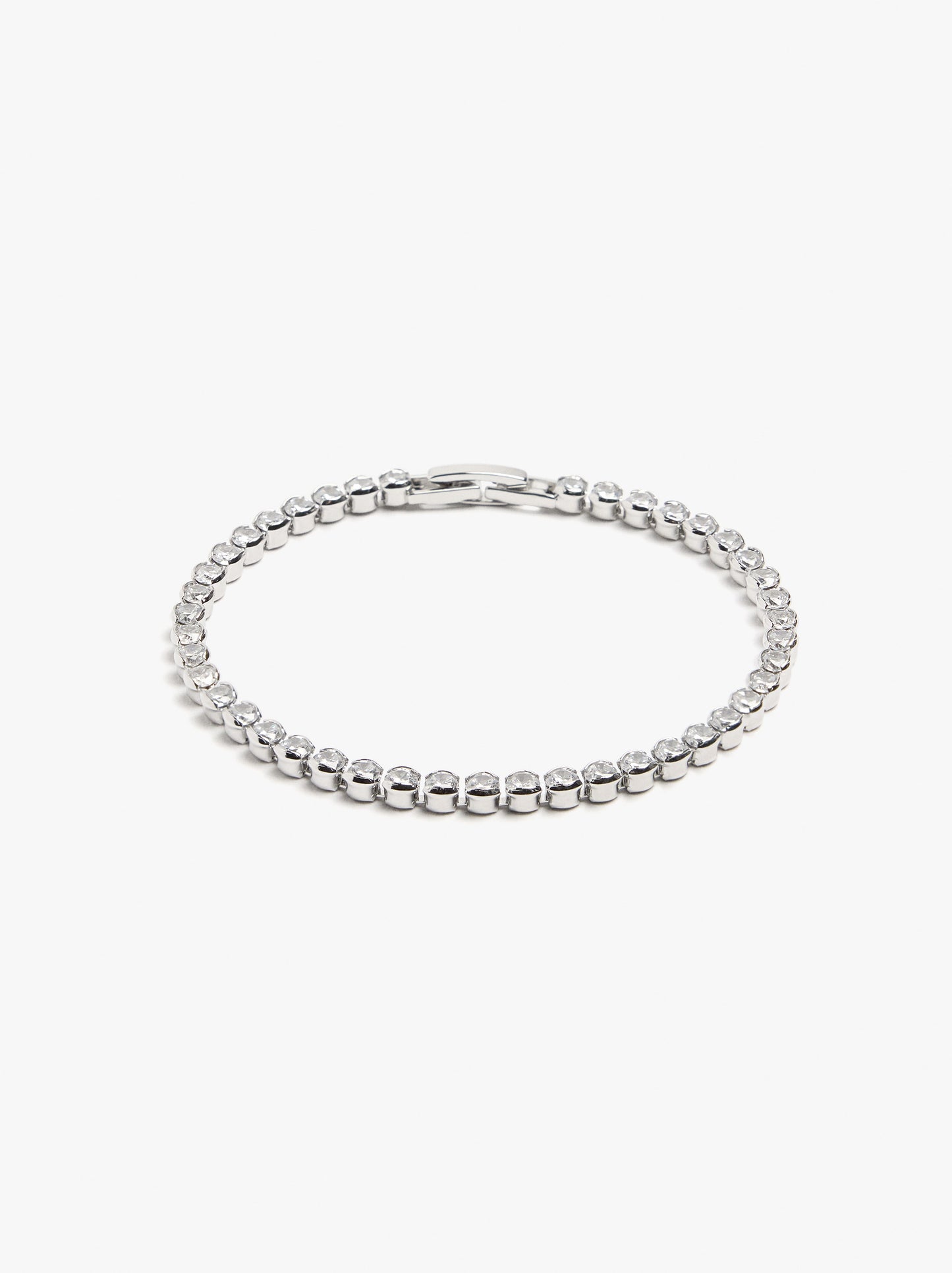 Set Necklace And Bracelet With Zirconia