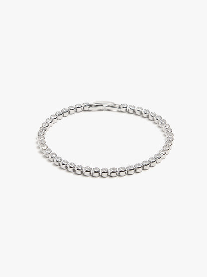 Set Necklace And Bracelet With Zirconia