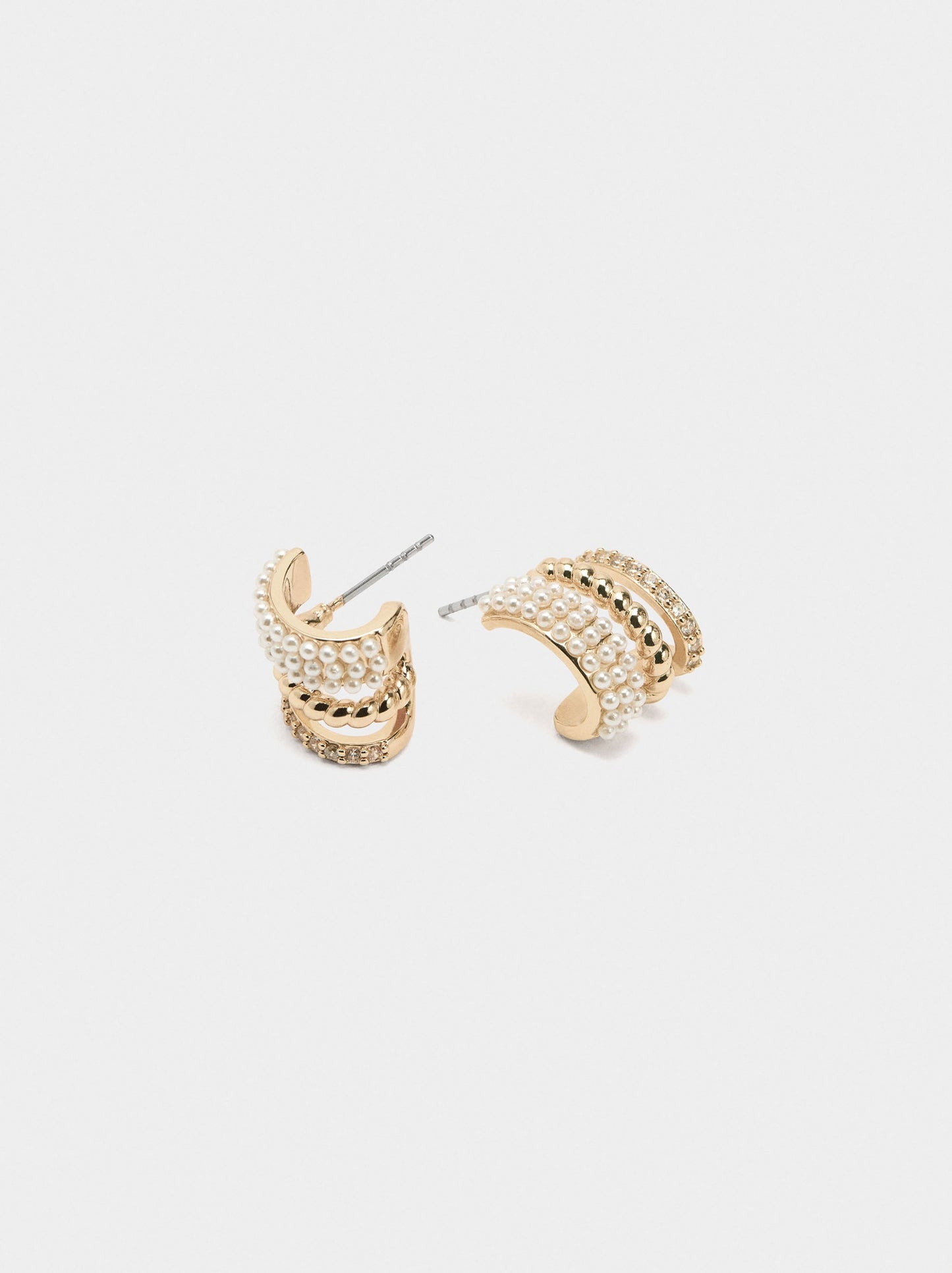 Hoop Earrings With Multiple Effects