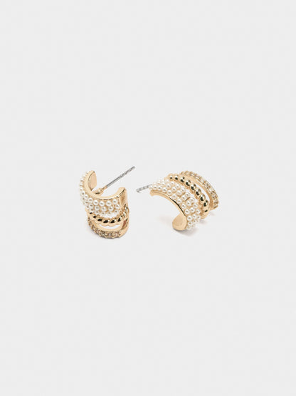 Hoop Earrings With Multiple Effects