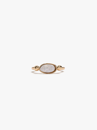 Ring With Stone Effect