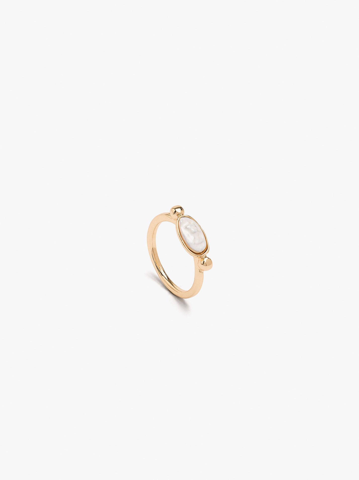 Ring With Stone Effect