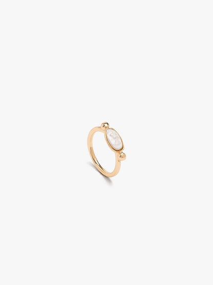 Ring With Stone Effect