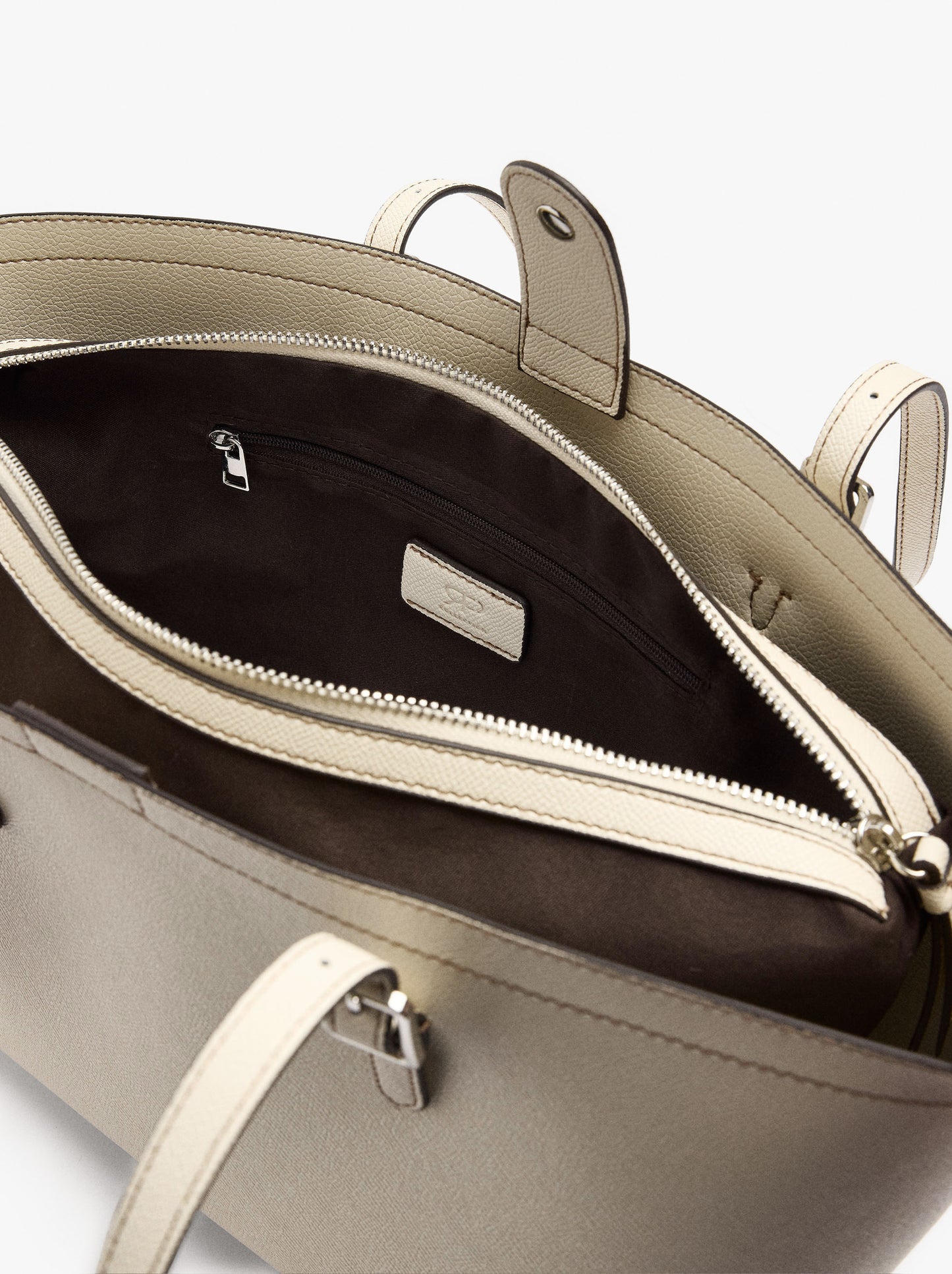 Shopper Bag With Removable Bag