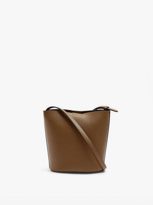 Crossbody Bag With Texture And Removable Pouch