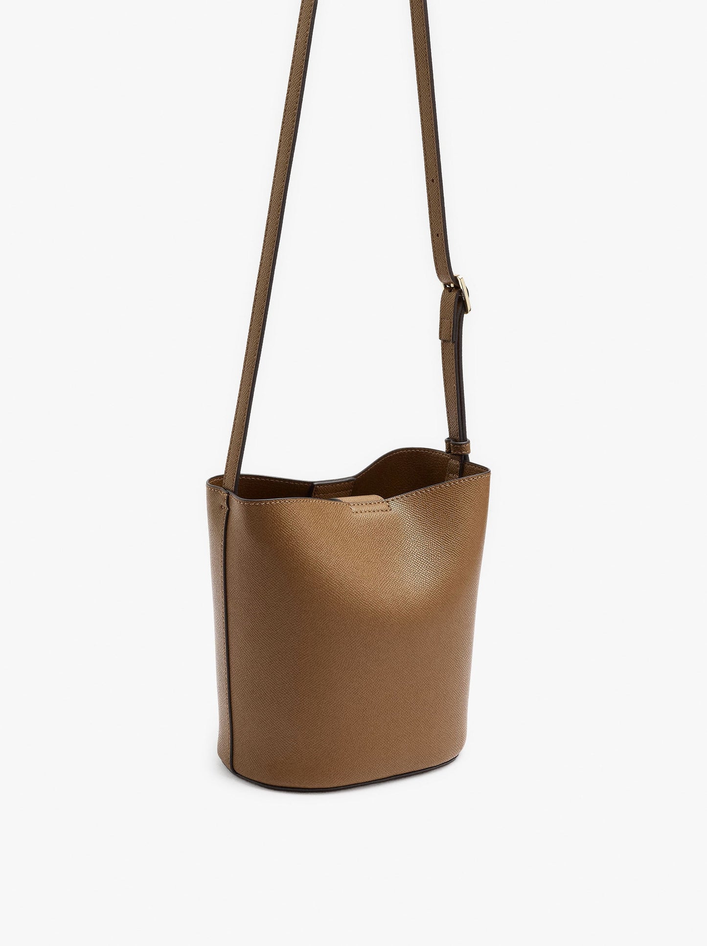 Crossbody Bag With Texture And Removable Pouch